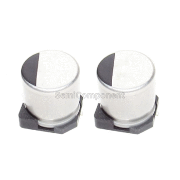 100uF 10V Aluminium Electrolytic SMD Capacitor